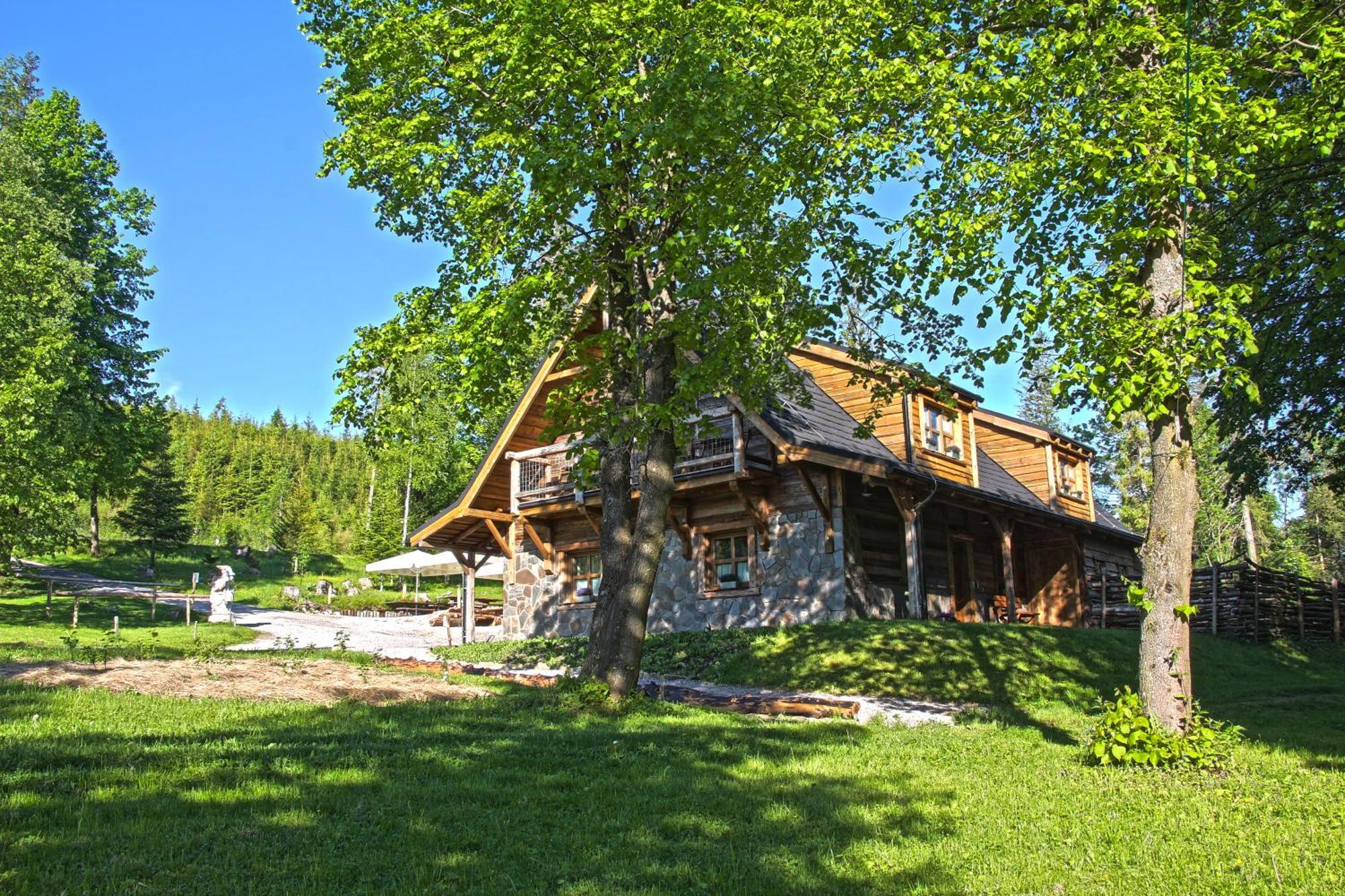 Chata Baba Yaga Ждяр Экстерьер фото
